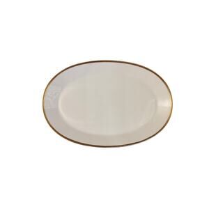 Vintage 1970 Hutschenreuther Noblesse 11" Serving Platter – Gold Trim